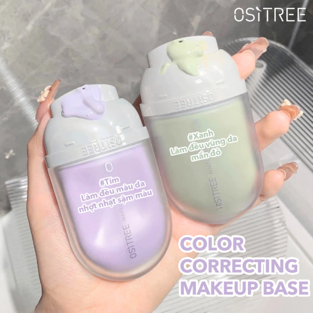 Kem lót OSÌTREE Color Correcting Makeup Base 32g hiệu chỉnh làn da cho lớp nền tự nhên