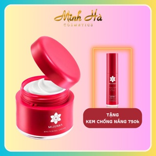 (Tặng kem chống nắng) Kem dưỡng trắng da mờ nám MIJUNKA Whitening Cream 50g nuôi dưỡng làn da trắng sáng mịn màng