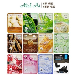 Mặt nạ giấy 3W Clinic Fresh Mask Sheet 23ml cung cấp độ ẩm dưỡng chất chuyên sâu