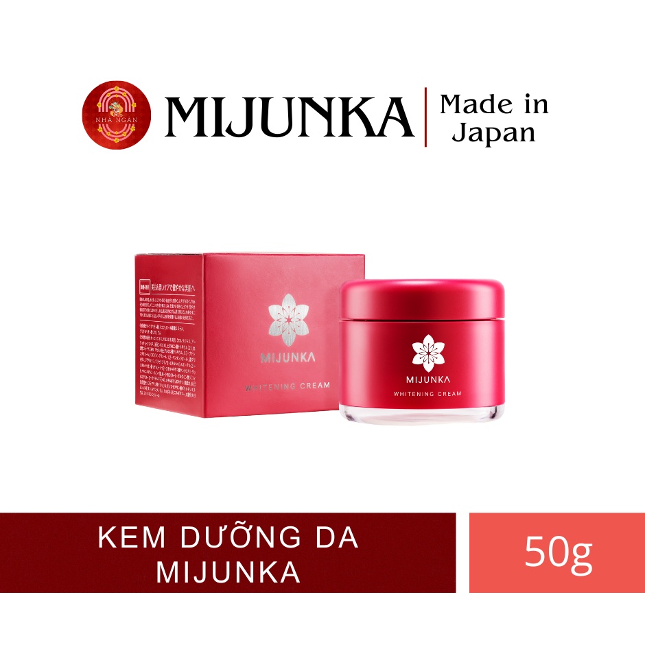 Kem dưỡng trắng da mờ nám MIJUNKA Whitening Cream 50g nuôi dưỡng làn da trắng sáng mịn màng