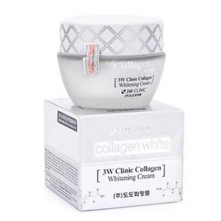 Kem dưỡng da 3W Clinic Collagen Whitening Cream 60ml dưỡng trắng và làm đồng đều màu da