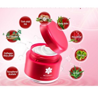 Kem dưỡng trắng da mờ nám MIJUNKA Whitening Cream 50g nuôi dưỡng làn da trắng sáng mịn màng