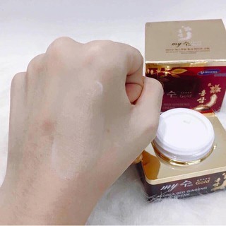 Kem dưỡng nhân sâm My Jin Gold Korea Red Ginseng 50ml dưỡng trắng chống lão hóa