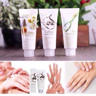 Kem dưỡng da tay 3W Clinic Moisturizing Hand Cream 100ml nuôi dưỡng da ẩm mượt, căng mịn và trắng sáng
