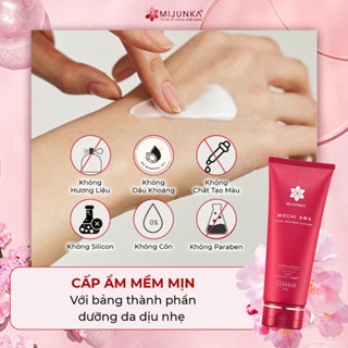 Sữa rửa mặt MIJUNKA Mochi Awa Facial Treatment Cleanser 200g lớp bọt mịn nhẹ nhàng làm sạch da