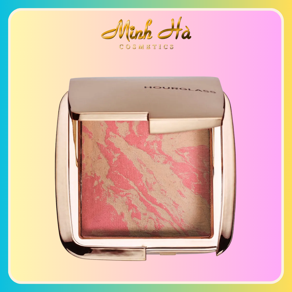 Phấn má hồng Hourglass Ambient Lighting Blush Limiere 1.3g Kết cấu mịn, dễ tán