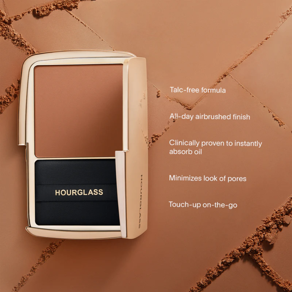 Phấn phủ nén Hourglass Vanish Airbrush Pressed Powder 9g mỏng nhẹ kiềm dầu tốt