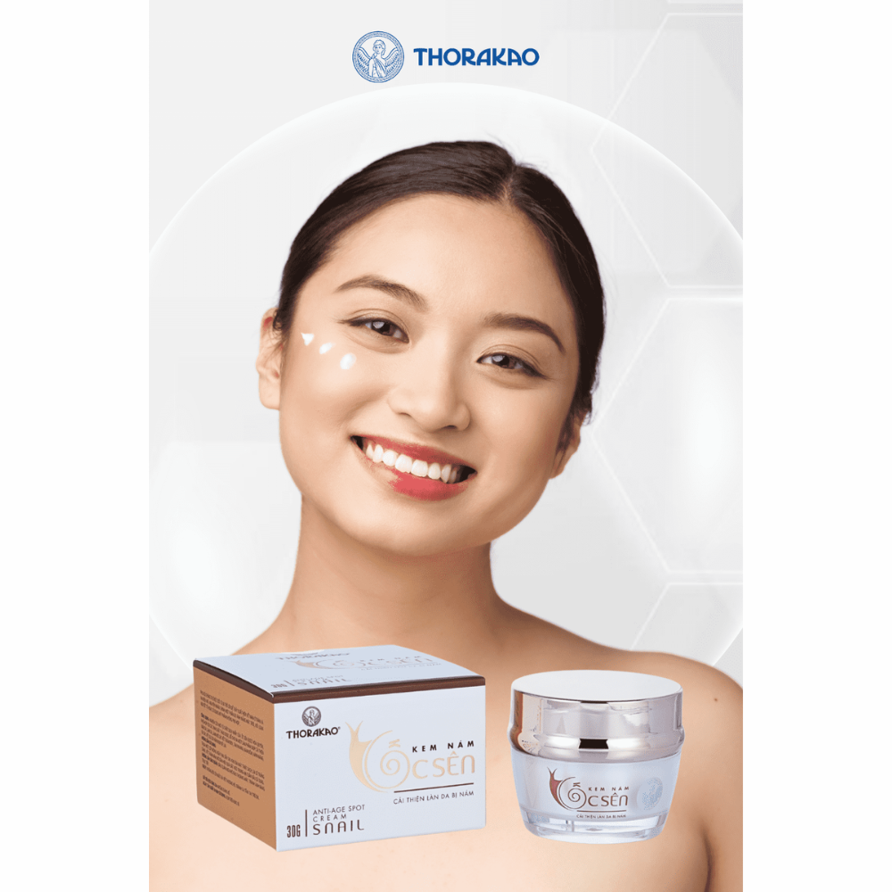 Kem Ốc Sên Thorakao Anti-Age Spot Cream 30g