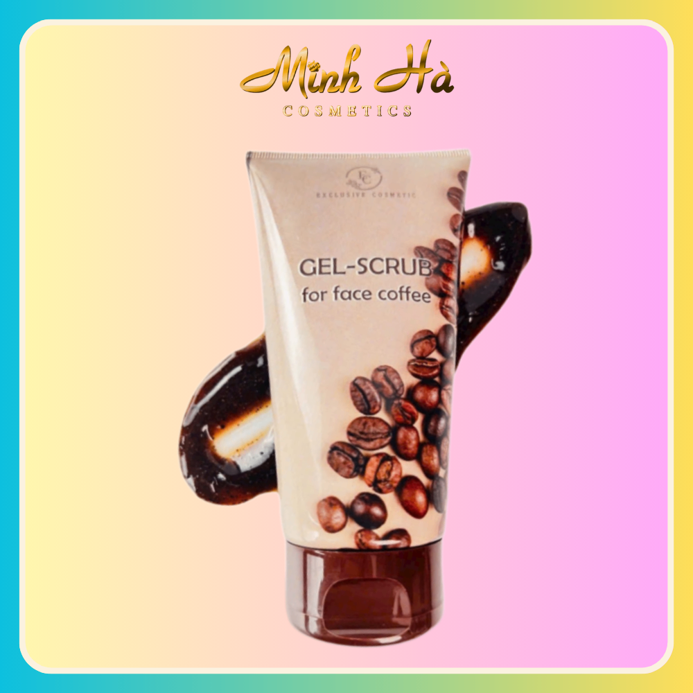 Tẩy da chết mặt Cafe Exclusive Gel Scrub For Face 100/150g làn da sạch thoáng mịn màng