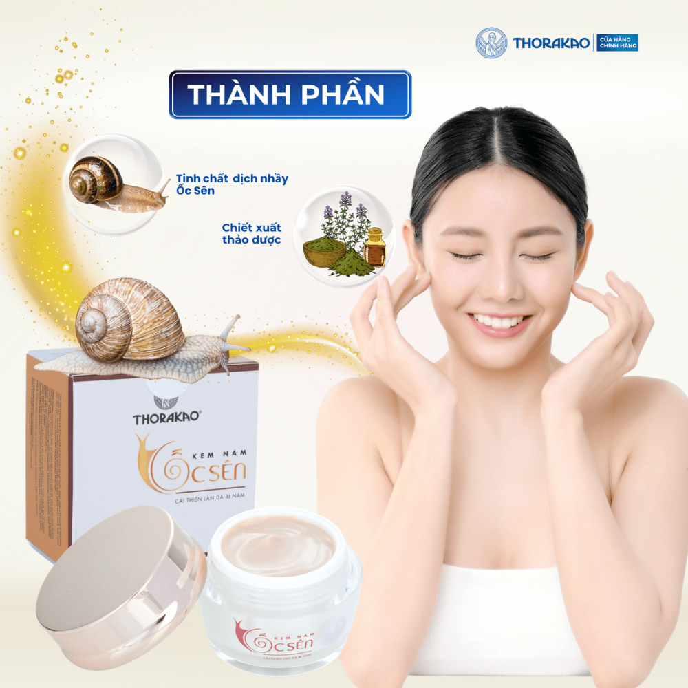 Kem Ốc Sên Thorakao Anti-Age Spot Cream 30g