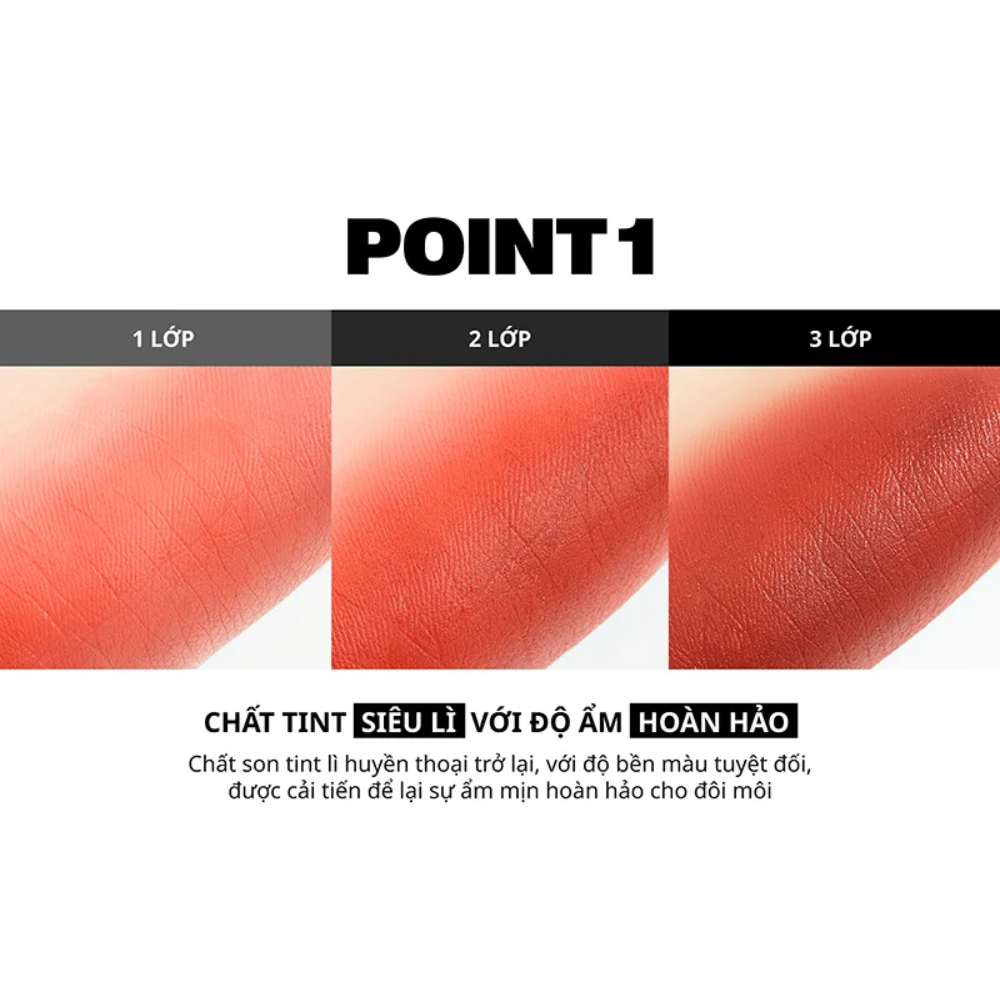 Son kem lì Merzy Puffer The First Velvet Tint #V6