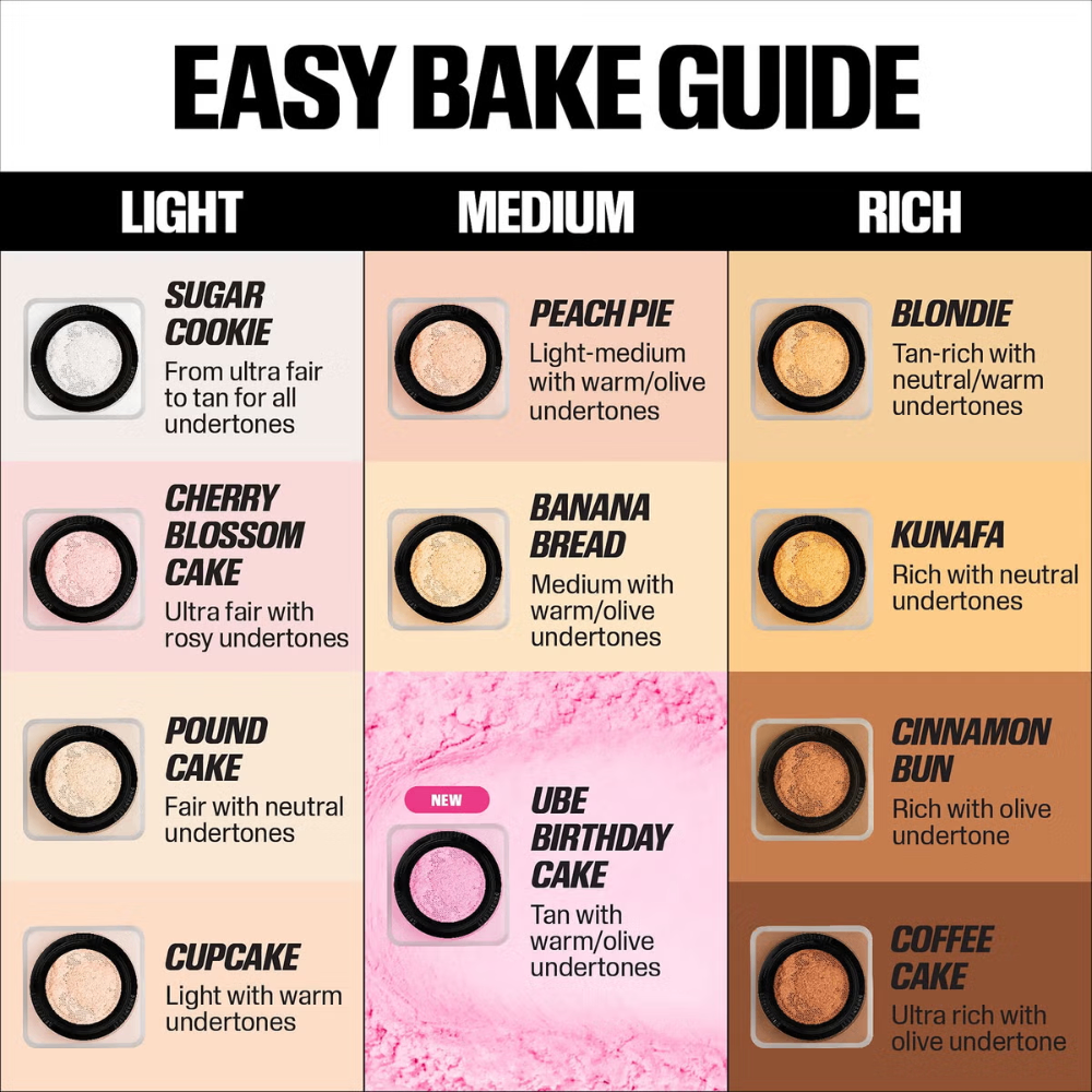 Phấn phủ bột Huda Beauty Baby Bake Loose Baking & Setting Powder 6/20g mịn lì kiềm dầu hoàn hảo