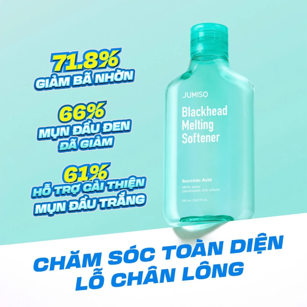 Tinh chất ủ mụn đầu đen Jumiso Blackhead Melting Softener Special Kit 150ml