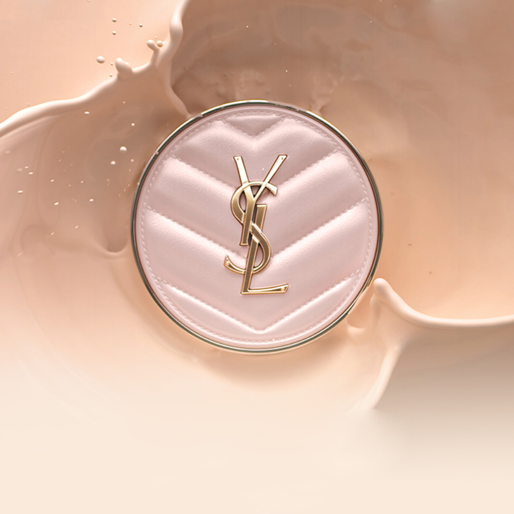 Phấn nước YSL Touche Eclat Glow-Pact Cushion Foundation 12g lớp nền mỏng nhẹ, sáng trong và tự nhiên