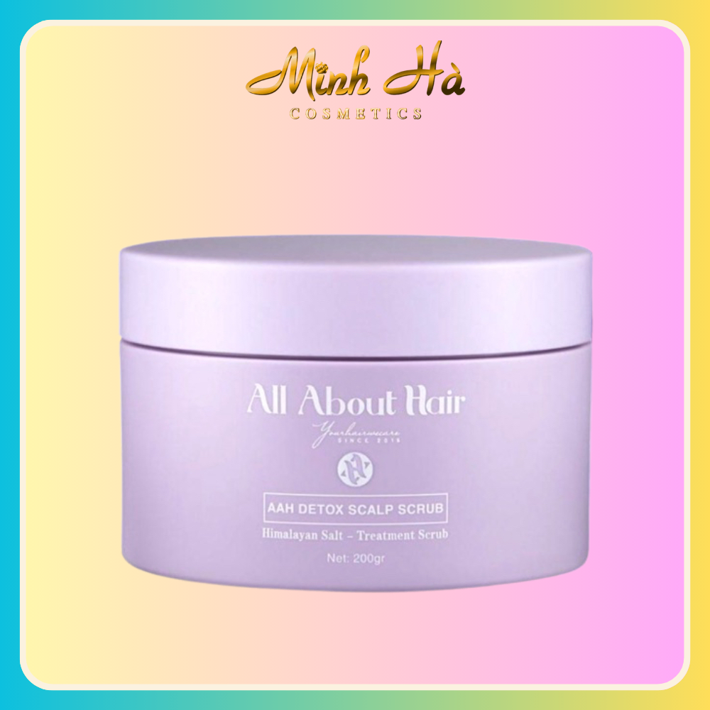 Tẩy tế bào chết da đầu All About Hair AAH Detox Scalp Scrub 200g