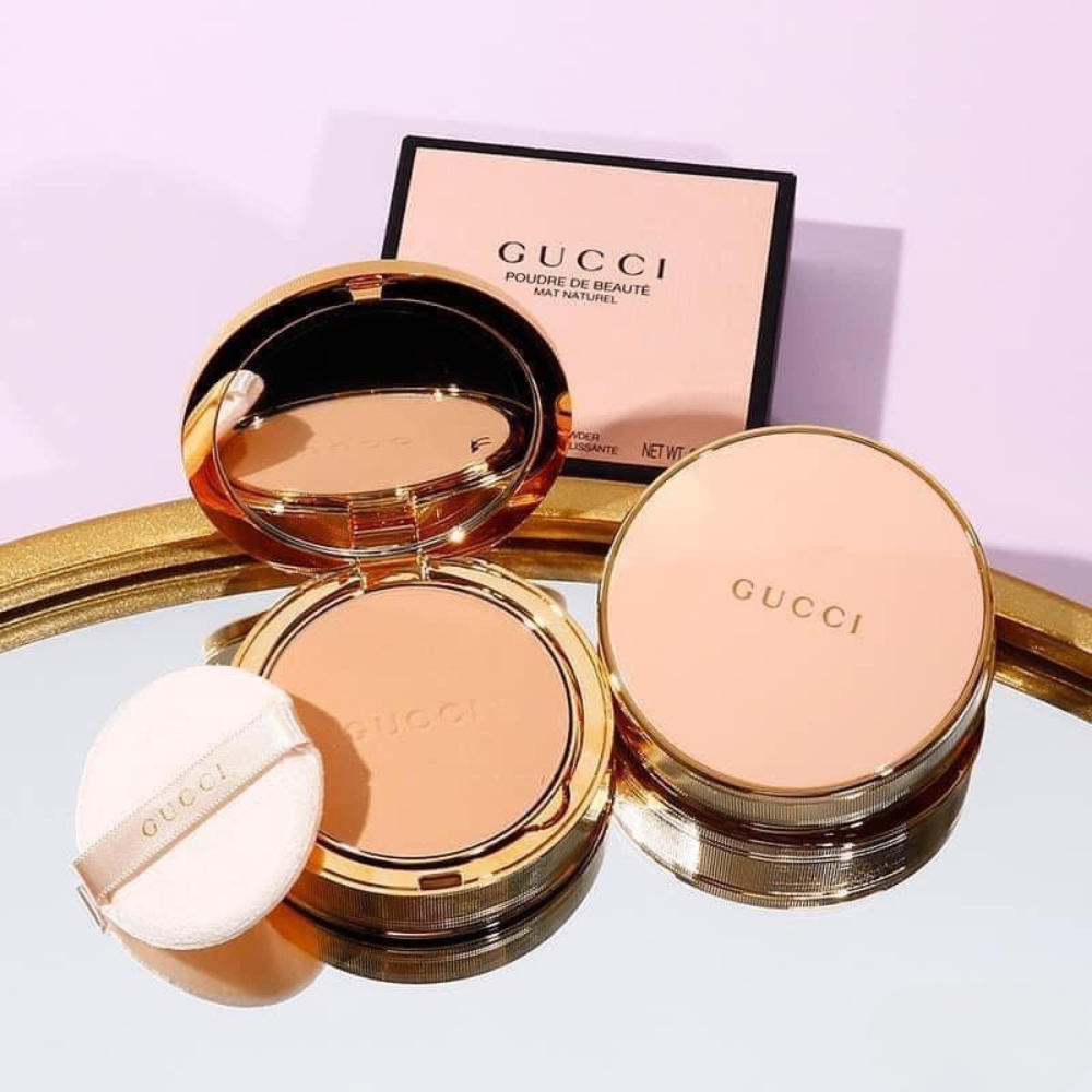 Phấn phủ Gucci Poudre De Beaute Mat Naturel 10g mịn lì kiềm dầu hiệu quả