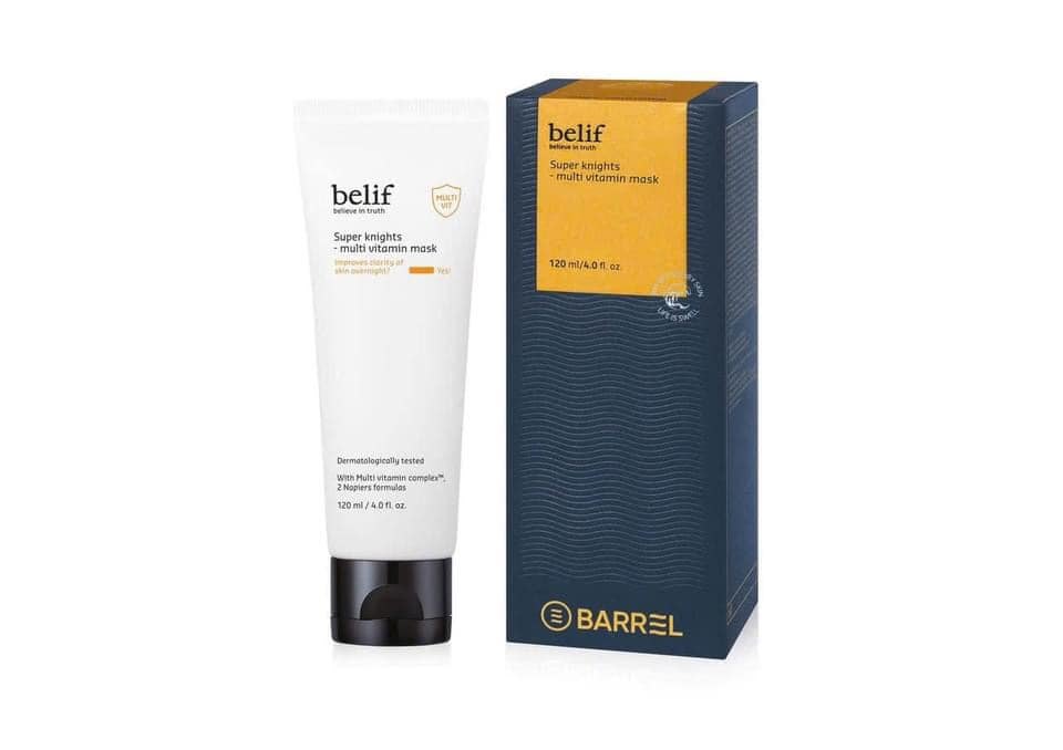 Mặt nạ ngủ dưỡng ẩm Belif super knights - multi vitamin mask 120ml (Dạng tuýp) cấp nước da căng mịn suốt nhiều giờ liền