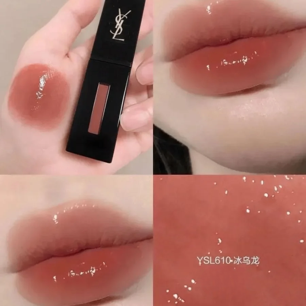 Son kem YSL The Inks Vinyl Cream Lip Stain 5.5ml căng mọng bóng mượt, sắc màu thời thượng