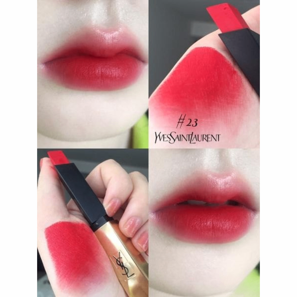 Son thỏi YSL Rouge Pur Couture The Slim 2.2g chất son mịn lì lên màu chuẩn