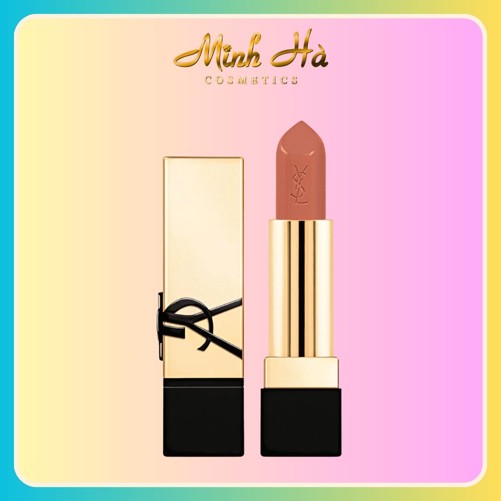 Son thỏi YSL Rouge Pur Couture 1.3g chất son lì satin vừa đủ độ mịn mượt