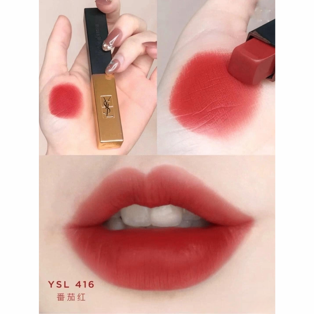 Son thỏi YSL Rouge Pur Couture The Slim 2.2g chất son mịn lì lên màu chuẩn