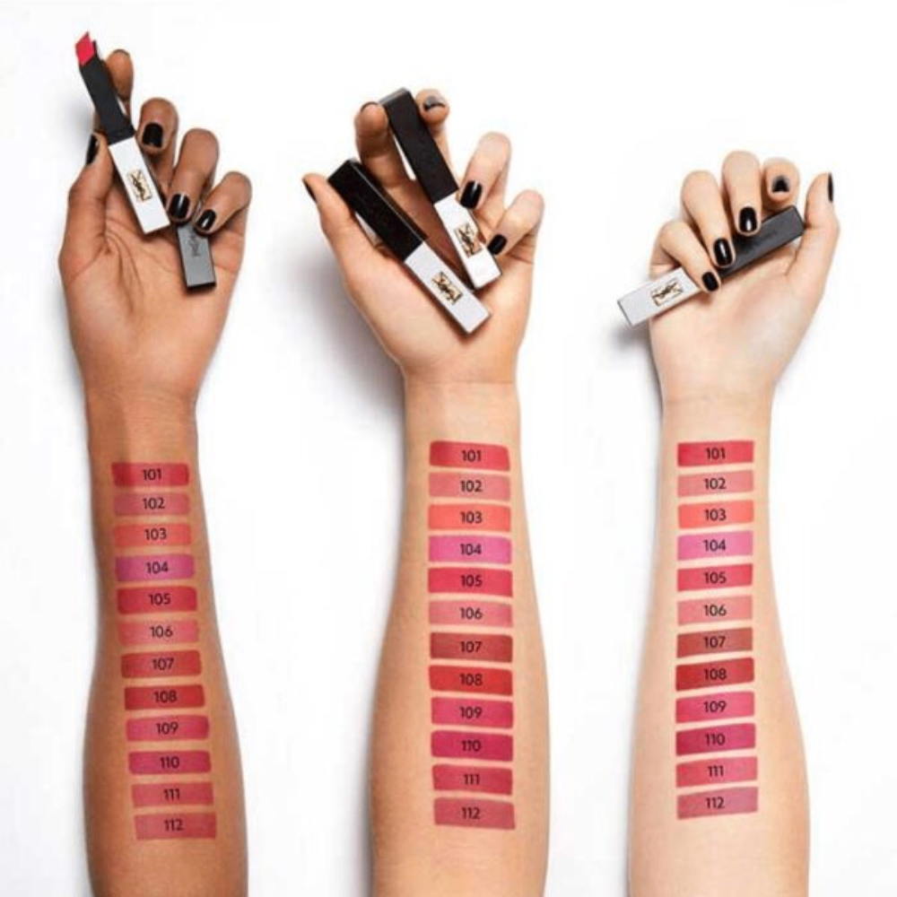 Son thỏi YSL Rouge Pur Couture The Slim 2.2g chất son mịn lì lên màu chuẩn