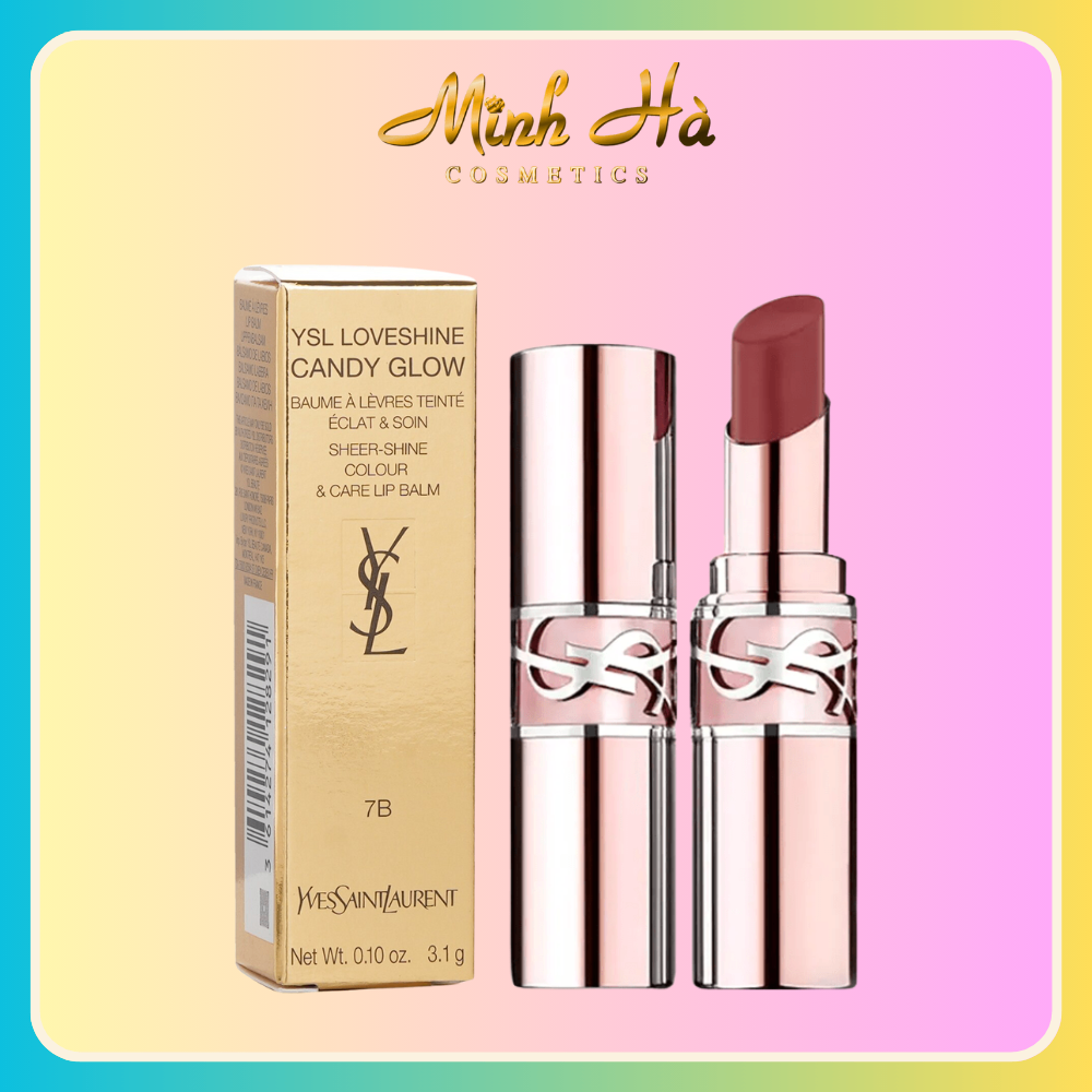 Son dưỡng YSL Loveshine Candy Glow 3.1g dưỡng ẩm vượt trội, hiệu ứng căng mọng tự nhiên