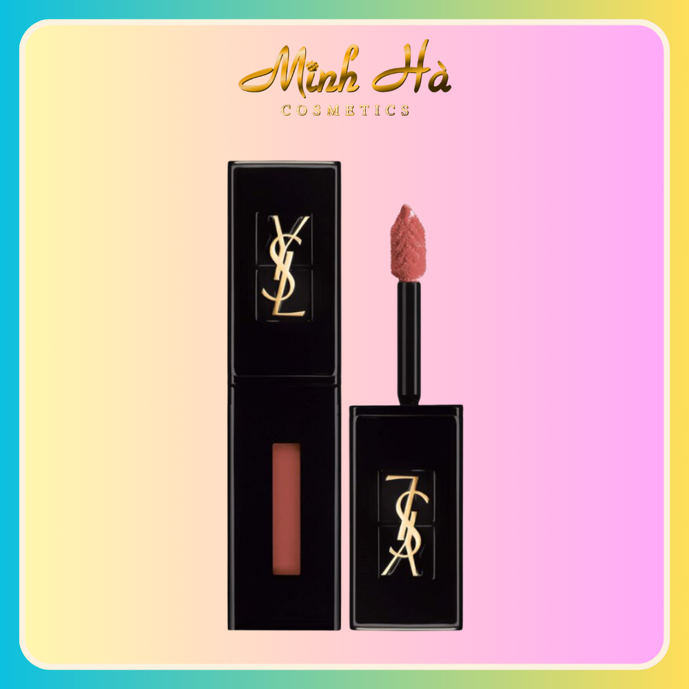Son kem YSL The Inks Vinyl Cream Lip Stain 5.5ml căng mọng bóng mượt, sắc màu thời thượng