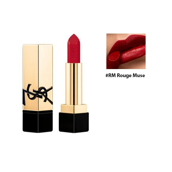 Son thỏi YSL Rouge Pur Couture 1.3g chất son lì satin vừa đủ độ mịn mượt