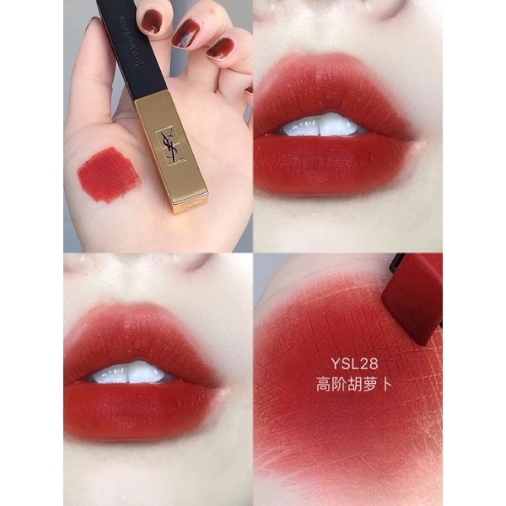 Son thỏi YSL Rouge Pur Couture The Slim 2.2g chất son mịn lì lên màu chuẩn