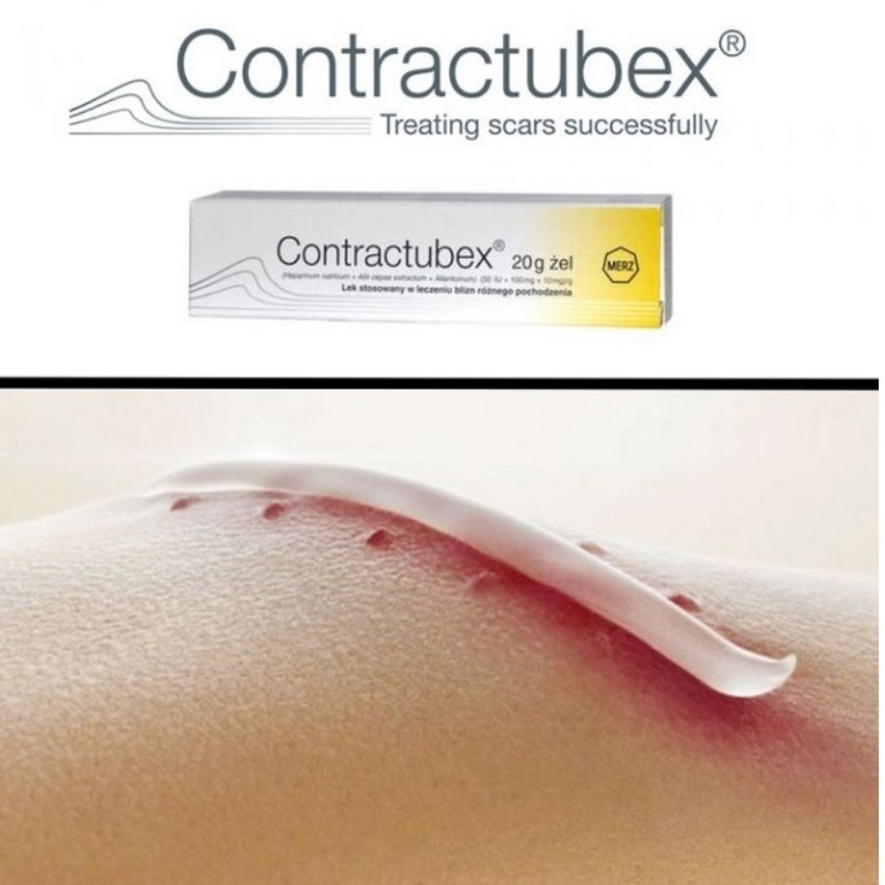 Kem giảm sẹo Contractubex 20g giảm sẹo, mềm mịn da, làm mờ vết thâm