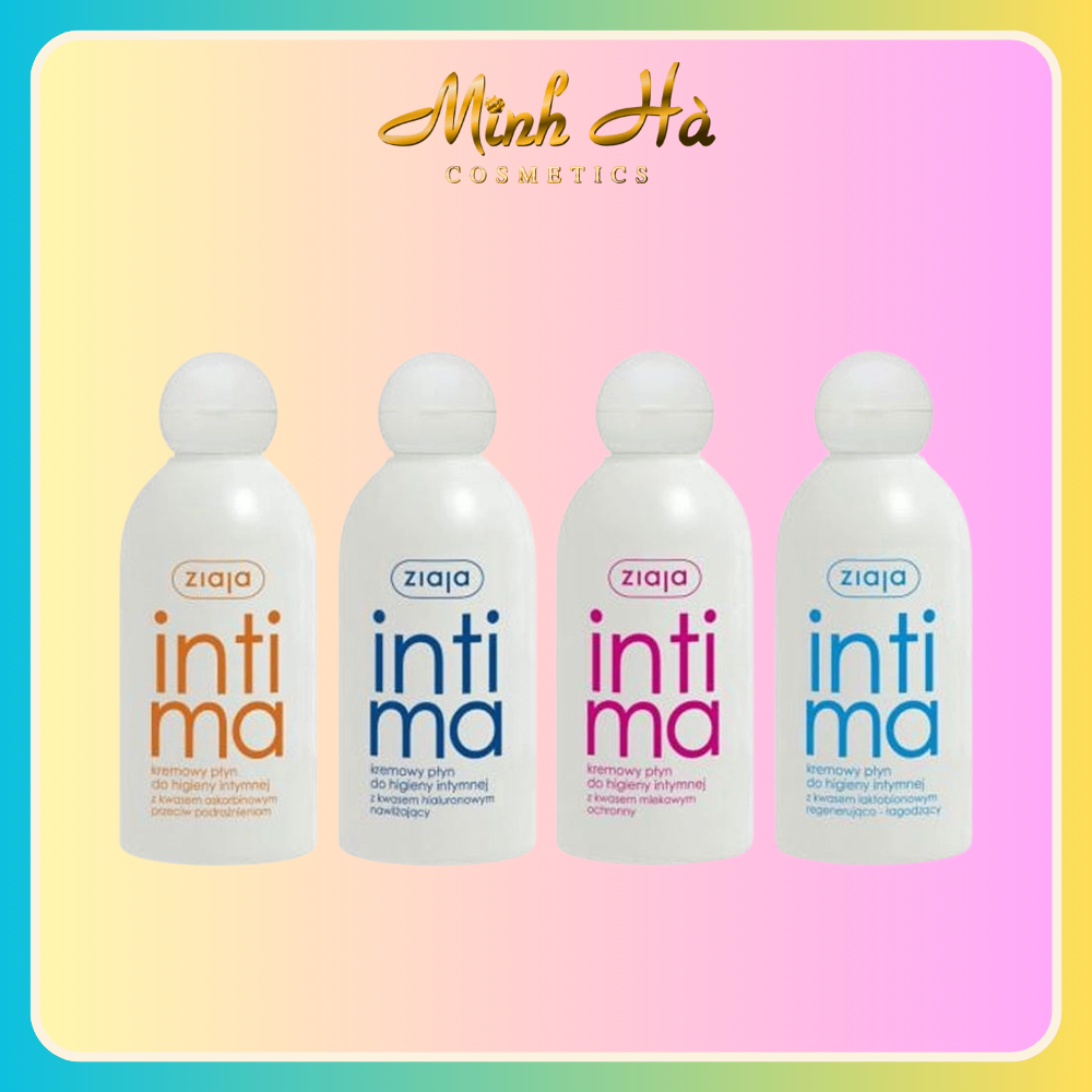 Dung dịch vệ sinh phụ nữ Intima 200/500ml làm sạch, kháng khuẩn, duy trì pH sinh lý tự nhiên