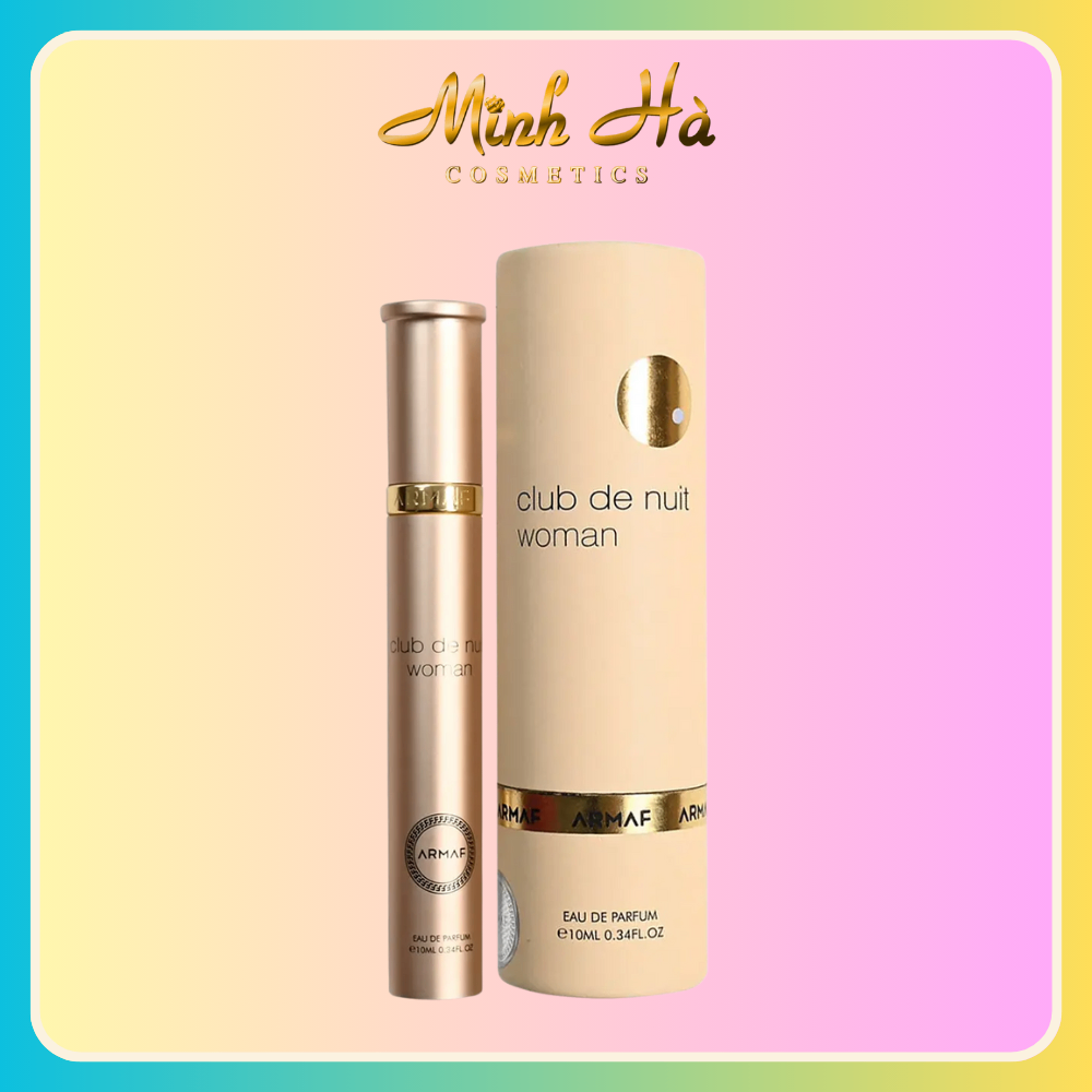 Nước hoa Club De Nuit ARMAF minisize 10ml đậm chất quyến rũ, cá tính, sang trọng