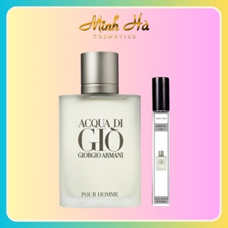 Chiết 10ml nước hoa Giorgio Armani Acqua Di Giò EDT tươi mát quyến rũ