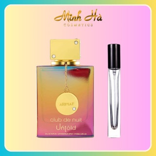 Chiết 10ml nước hoa Club De Nuit Untold EDP cá tính lôi cuốn
