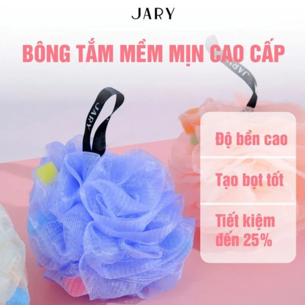 Bông tắm xơ mướp Jary Loofah Bath Sponge 50g