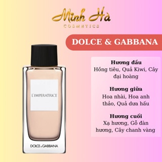 Chiết 10ml nước hoa DOLCE & GABBANA L'Imperatrice EDT trẻ trung tươi mới