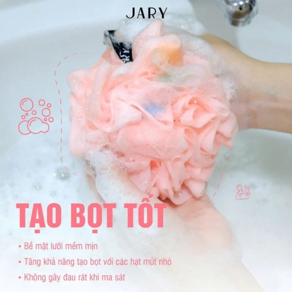 Bông tắm xơ mướp Jary Loofah Bath Sponge 50g