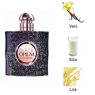 Chiết 10ml nước hoa YSL Black Opium Nuit Blanche EDP gợi cảm, quyến rũ và đầy mê hoặc