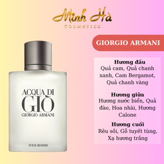 Chiết 10ml nước hoa Giorgio Armani Acqua Di Giò EDT tươi mát quyến rũ