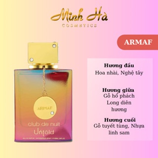 Chiết 10ml nước hoa Club De Nuit Untold EDP cá tính lôi cuốn