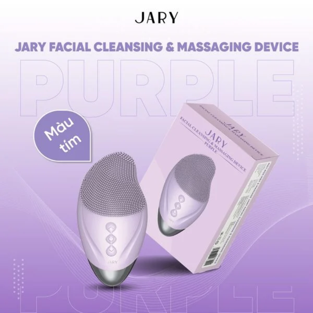 Máy rửa mặt Jary Facial Cleansing & Massaging Device chăm sóc da mặt hiện đại