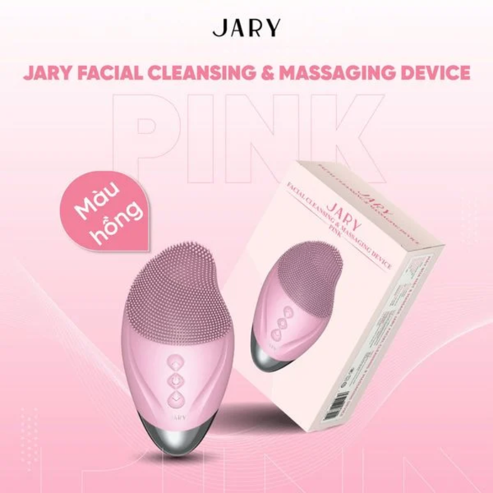 Máy rửa mặt Jary Facial Cleansing & Massaging Device chăm sóc da mặt hiện đại