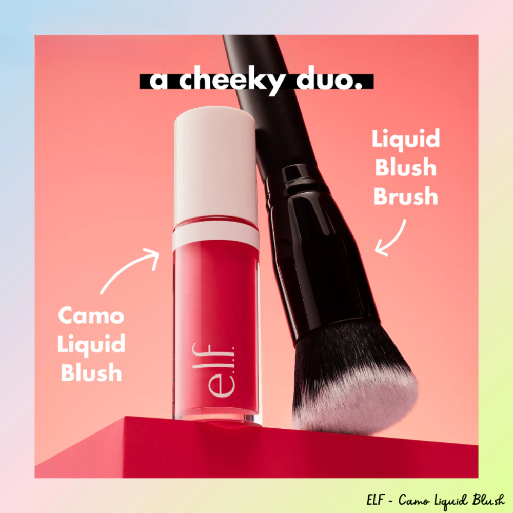 Má hồng dạng kem e.l.f. Camo Liquid Blush 4ml chất kem nhẹ dễ tán