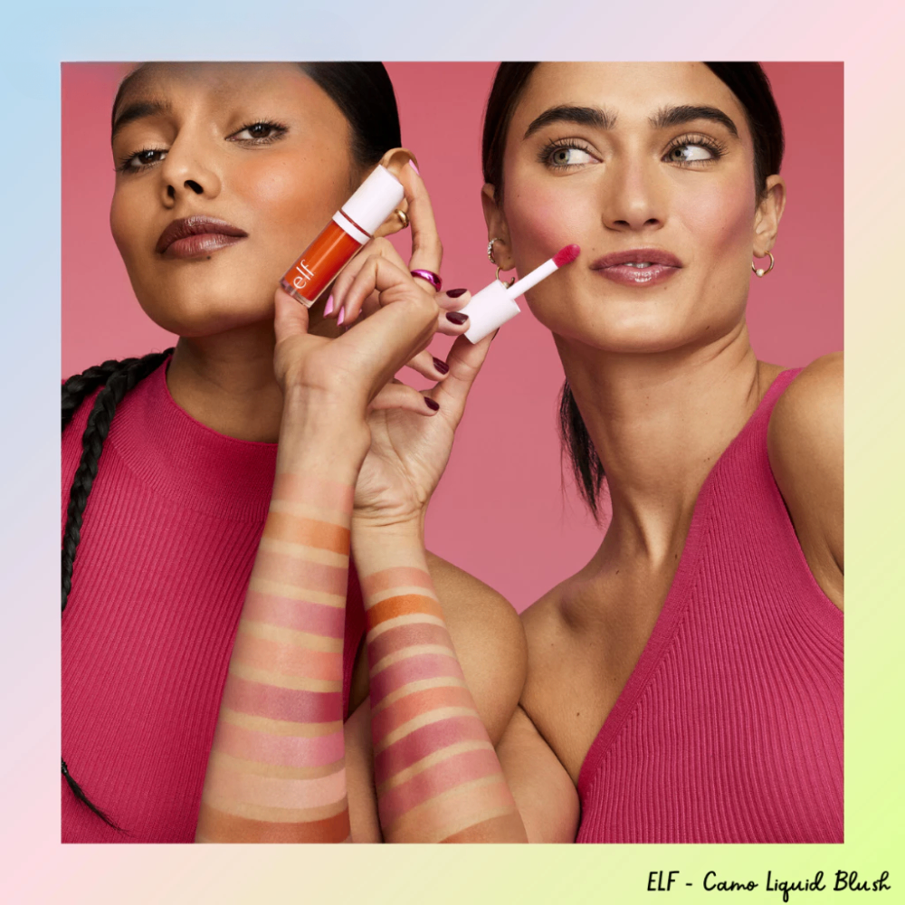 Má hồng dạng kem e.l.f. Camo Liquid Blush 4ml chất kem nhẹ dễ tán