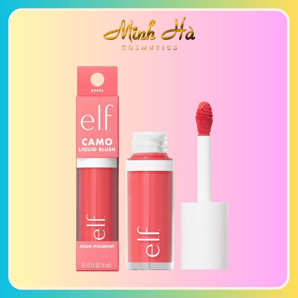 Má hồng dạng kem e.l.f. Camo Liquid Blush 4ml chất kem nhẹ dễ tán