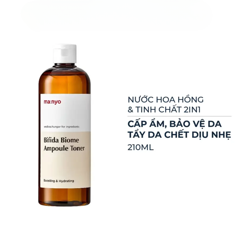 Toner Ma:nyo Bifida Biome Ampoule cấp ẩm làm dịu da