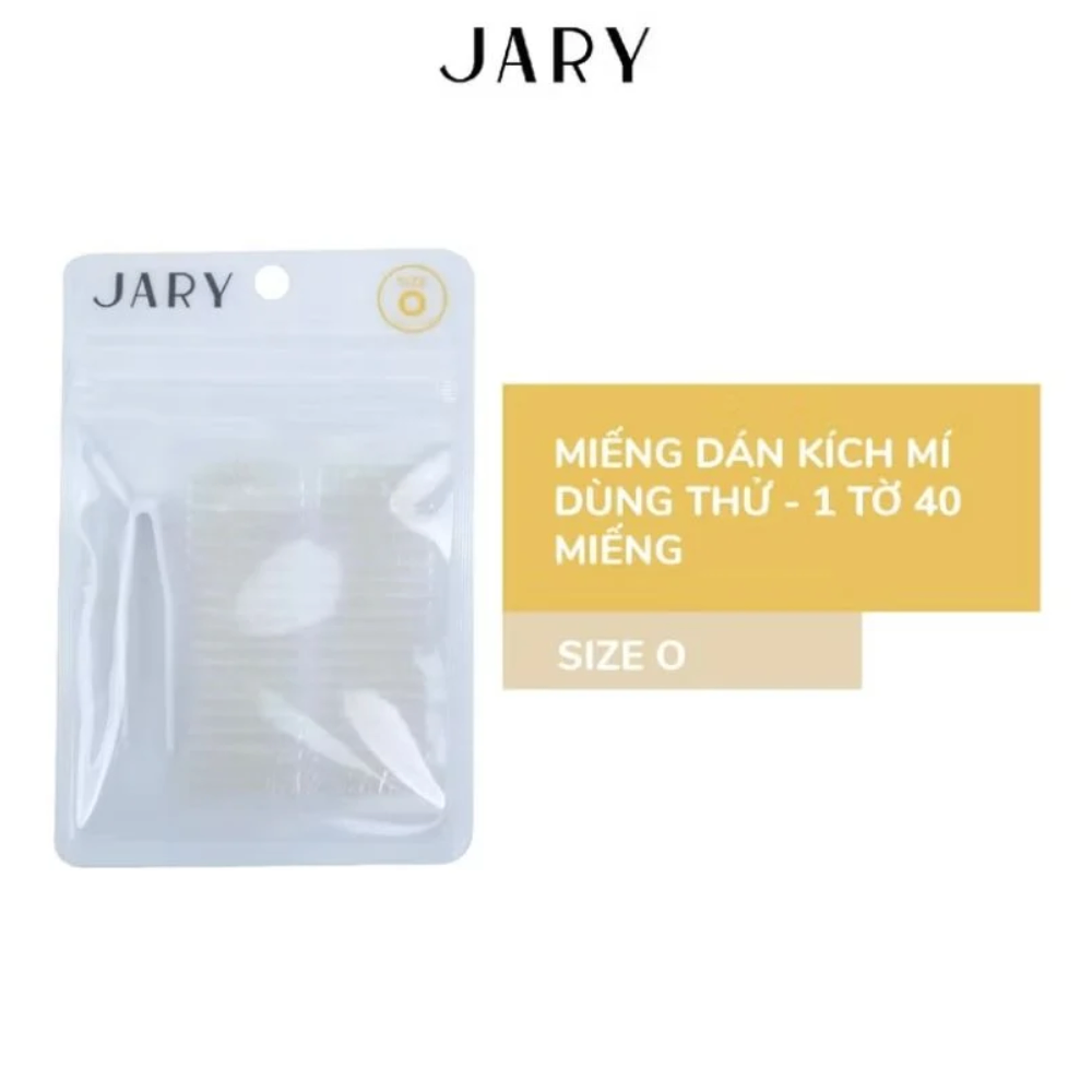 Miếng dán kích mí Jary Eyelid Tape 40 miếng #size O
