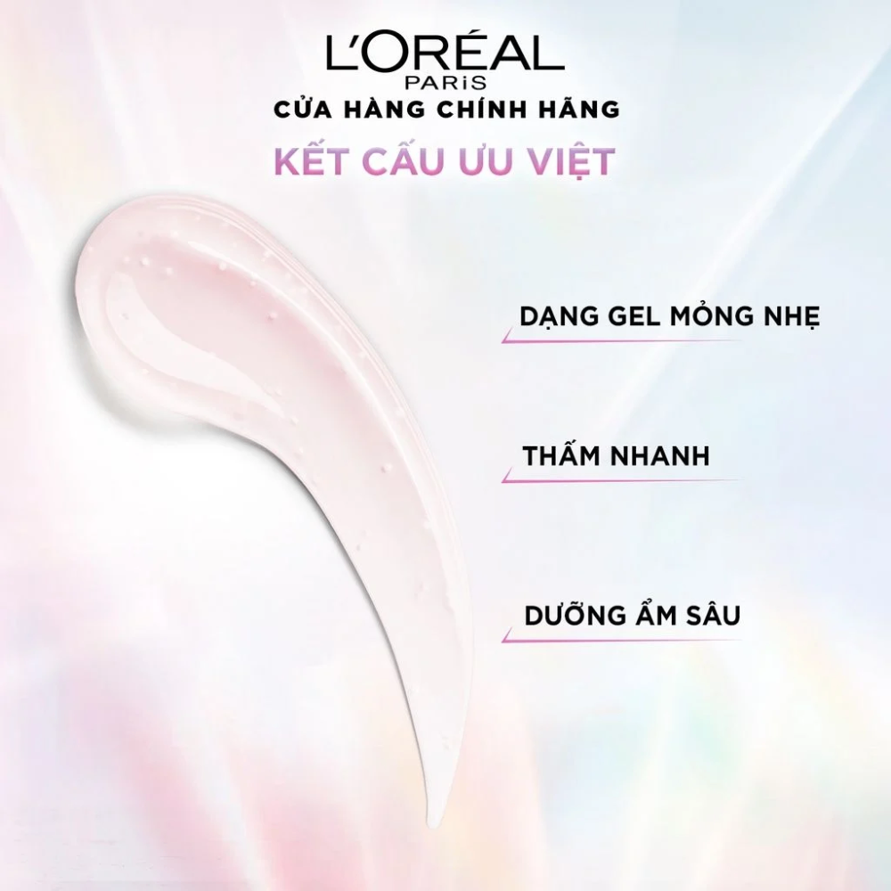 Bộ Kem Dưỡng Loreal Paris Glycolic-Bright Glowing Cream (Ban đêm 50ml + Ban ngày 15ml)