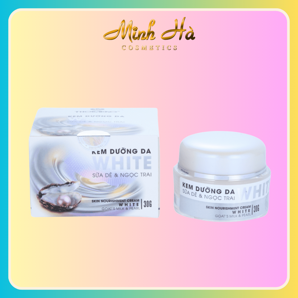 Kem dưỡng da Thorakao White Sữa dê & Ngọc trai 30g